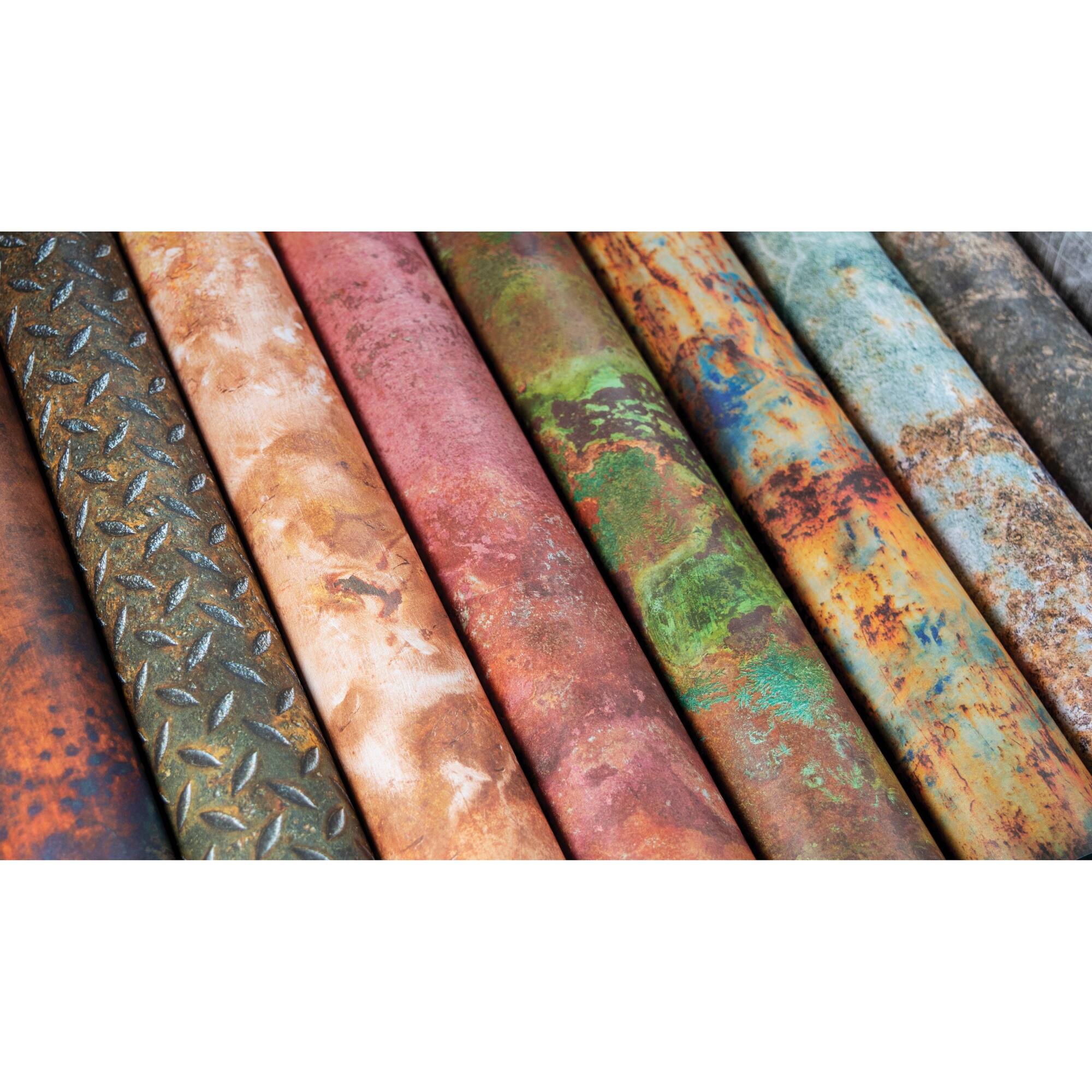 Craft Consortium Metal Textures Double-Sided Paper Pad, 6" x 6"